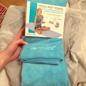 New yoga mat towel